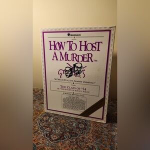 How To Host A Murder Board Game - The Class of ‘54